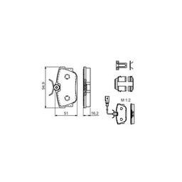 Тормозные колодки Bosch 0 986 494 529