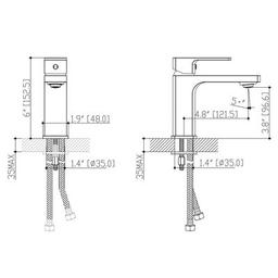 Змішувач Corso COMO BF-2A129C (9611000)