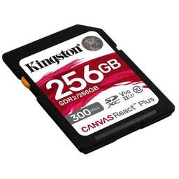 Карта памяти Kingston 256GB SDXC class 10 UHS-II U3 Canvas React Plus (SDR2/256GB)
