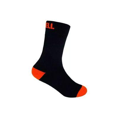 Водонепроницаемые носки Dexshell Ultra Thin Children Sock M Black/Orange (DS543BLKM)