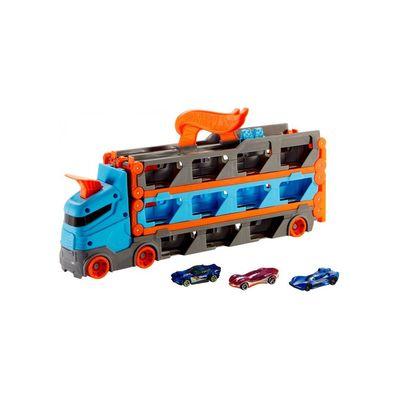 Игровой набор Hot Wheels Грузовик-транспортер "Супергонки" (GVG37)