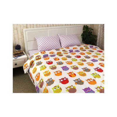Постільна білизна Руно сатин Сови євро (845.137К_Сови_1)