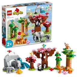 Конструктор LEGO DUPLO Town Дикие животные Азии 117 деталей (10974)