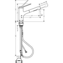 Смеситель Hansgrohe 74803670