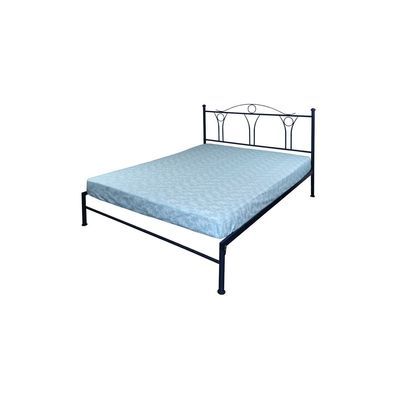 Простирадло Руно бязь на гумці Блакитний вензель 140х200 см (501.114У_блакитний вензель)