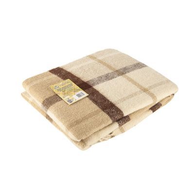 Плед Ярослав напіввовняний 41/17 бежевий 170х200 (38640)