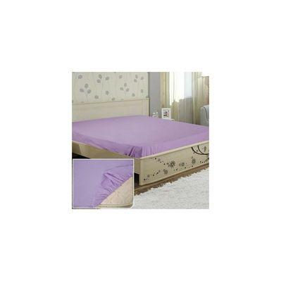 Простынь Ярослав на резинке бязь 06 сиреневый 200х180х20 (38181)