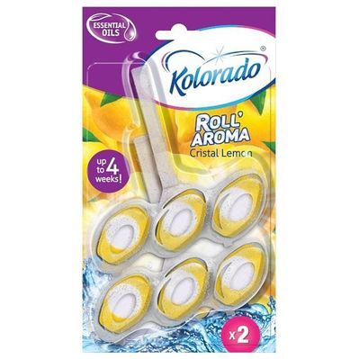 Туалетний блок Kolorado Лимон 51 г 2 шт. (5902506009295)