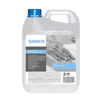 Жидкое мыло Romus Молоко и мед 5 л (4823078923753)