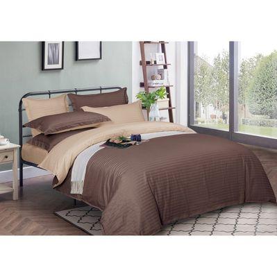 Пододеяльник MirSon Satin Stripe 30-0006 + 30-0004 Baylee 143х210 см (2200005256817)