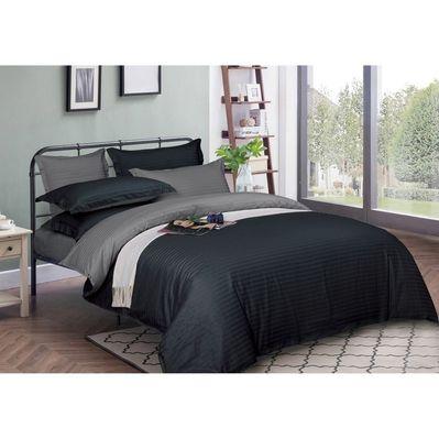 Пододеяльник MirSon Satin Stripe 30-0021 + 30-0011 Latifa 143х210 см (2200005266618)