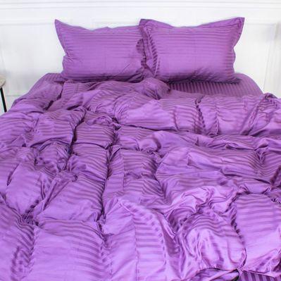 Пододеяльник MirSon Satin Stripe 30-0009 Purple 200х220 см (2200005250877)