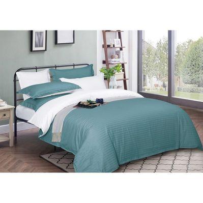 Пододеяльник MirSon Satin Stripe 30-0015 + 30-0001 Galiena 200х220 см (2200005260845)