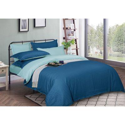 Пододеяльник MirSon Satin Stripe 30-0019 + 30-0013 Milo 200х220 см (2200005264447)