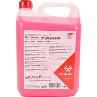 Антифриз Febi G12 5л червоний-35C (172006FE)