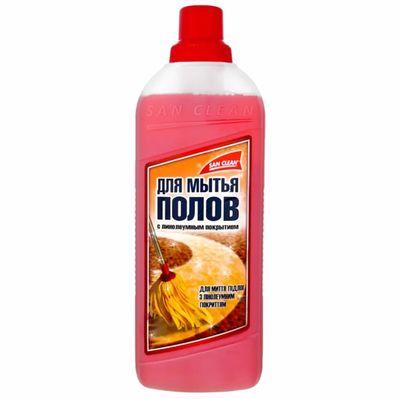 Средство для мытья пола San Clean для линолеума 1 кг (4820003541654)