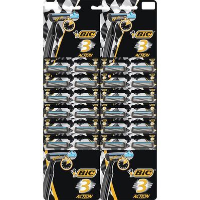 Бритва Bic 3 Action 24 шт. (3086123356573)
