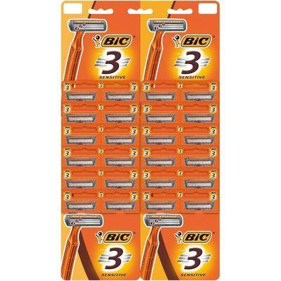Бритва Bic 3 Sensitive 24 шт. (3086126693231)