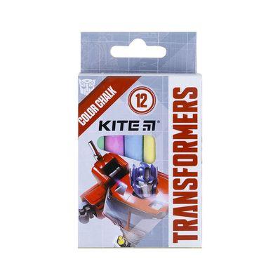 Мел Kite цветной Jumbo Transformers, 12 шт (TF21-075)