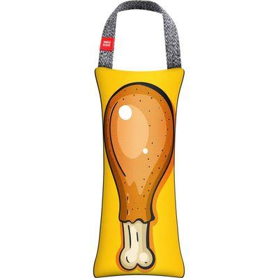 Игрушка для собак WAUDOG Fun Куриное бедрышко с пискавкой S (6200-0221)