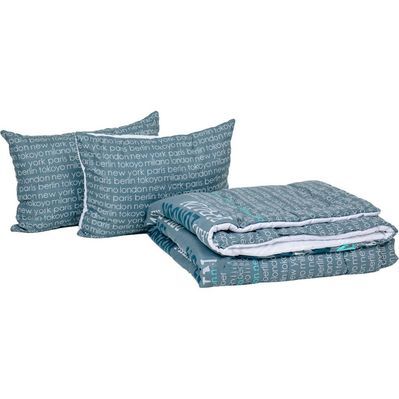 Ковдра MirSon Набір антиалергенний BamBoo Зима №3627 Print Line Mabel + 2 подушки середні 172х205+2х50х70 (2200004839738)