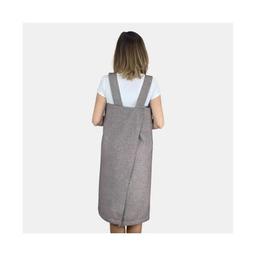 Фартух Прованс у японському стилі Marron довгий (4823093434332)