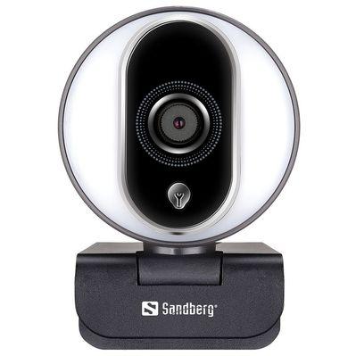 Веб-камера Sandberg Streamer Webcam Pro Full HD Autofocus Ring Light Black (134-12)