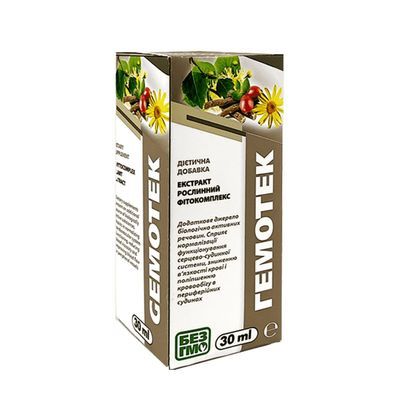 Трави ЕКОМЕД Гемотек 30 мл