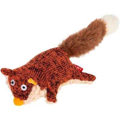 Іграшка для собак GiGwi Plush Лисиця з пищалкою 9 см (75043)