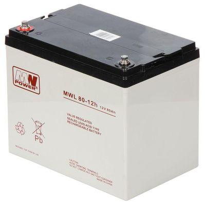 Батарея к ИБП MWPower AGM 12V-80Ah (MWL 80-12h)
