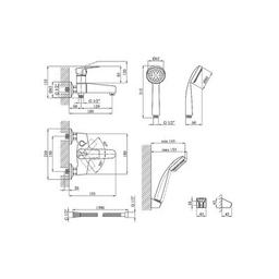 Смеситель Kroner Odra-C060