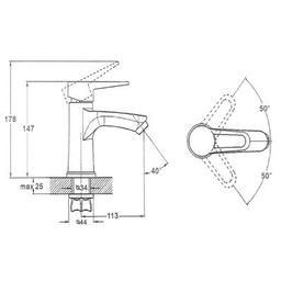 Смеситель Kroner Fulda-W010