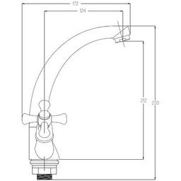 Смеситель Kroner Hamburg-C010