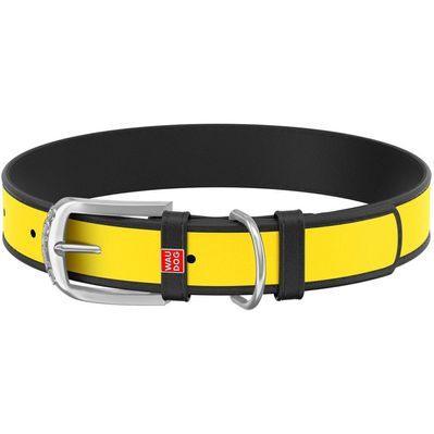 Нашийник для тварин WAUDOG Design з QR паспортом "Бетмен 2" L Ш 25 мм Д 38-49 см(чорний) (0025-1004-01)