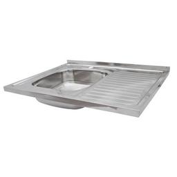 Мойка кухонная Kroner Polierte-6080L 06160 (CV022817)