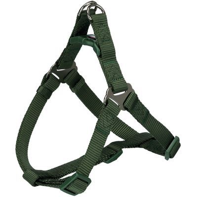 Шлея для собак Trixie Premium L 65-80 см/25 мм оливкова (4053032019379)