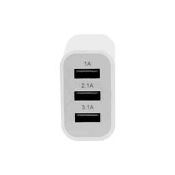 Зарядний пристрій ColorWay 3USB 3.1A white OEM (OEM_CW-CHS003-WT)
