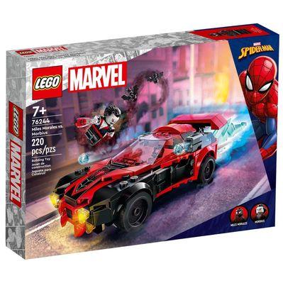 Конструктор LEGO Super Heroes Майлз Моралес против Морбиуса 220 деталей (76244)