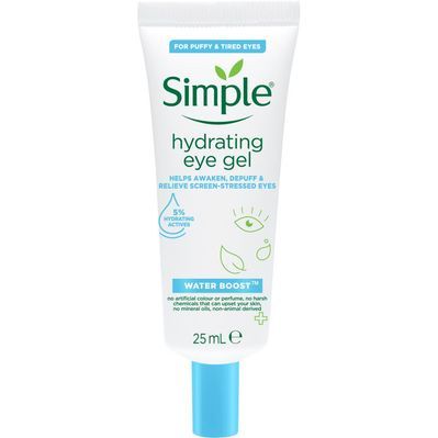 Гель для обличчя Simple Hydrating Eye Gel Water Boost Зволожуючий для області навколо очей 25 мл (8720181047879)