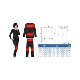 Термобілизна з підігрівом 2E eFiber for Women Black XL (2E-HUEFWXL-BK)