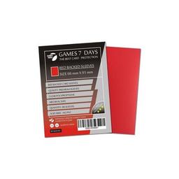 Протектор для карт Games7Days 66 х 91 мм, MTG, 80 шт Red (PREMIUM) (GSD-RD6691)