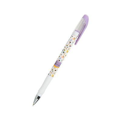 Ручка кулькова Axent Flowers, синя (AB1049-39-A)