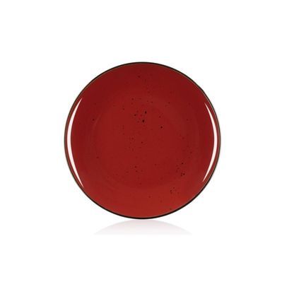 Тарілка Ardesto Bagheria Dinner 26 см Sangria (AR2926R)