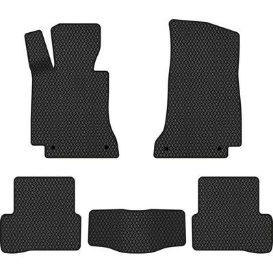 Килимок в салон EVAtech Mercedes-Benz C-Class (W205) 2014-2021 4 поко (MB3796C5MS4RBB)
