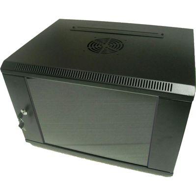 Шкаф настенный Hypernet 4U 19" 600x300 (WMNC-30-4U-FLAT-AC-BLACK)