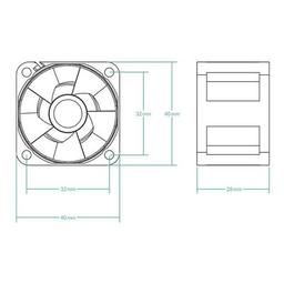 Кулер для корпуса Arctic S4028-6K (ACFAN00185A)