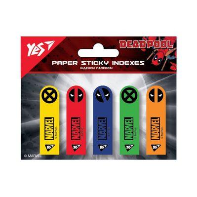 Стикер-закладка Yes Marvel.Deadpool 50x15мм, 5x20 шт (170313)