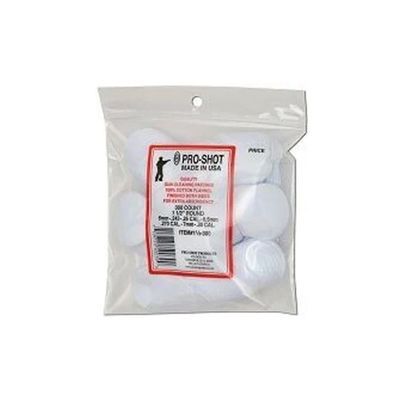 Патч для чищення зброї Pro-Shot 6mm-.30 - 1 1/2" круглий бавовна 300 шт/уп (11/2-300)