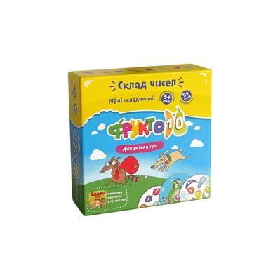 Настільна гра The Brainy Band Фрукто10, Українська (2000024)