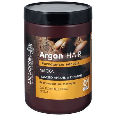 Маска для волосся Dr. Sante Argan Hair Арганова олія та кератин 1000 мл (4823015933103)